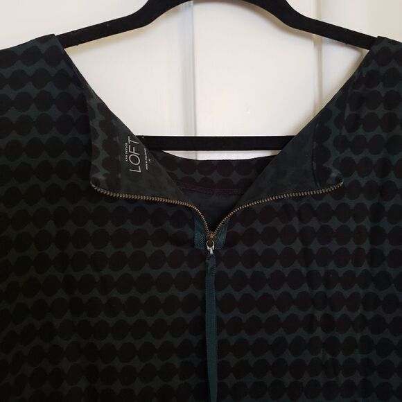 Ann Taylor Loft Long Sleeve Patterned Top - Picture 8 of 8